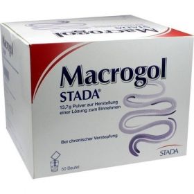 Macrogol STADA 13.7g Pul.z.Herst.e.Lsg.z.Einnehmen, 50 ST – PZN 9404242 из Германии