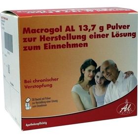 Macrogol AL 13.7g Pulver z. Herstellung e. Lösung, 30 ST  – PZN 9474107 из Германии