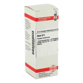 Aloe D 3 Dilution (20 ml) – PZN 2109468 из Германии