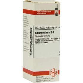Allium Sativum D 2 Dilution (20 ml) – PZN 2606089 из Германии