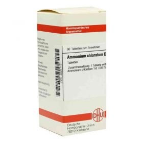 Ammonium Chloratum D 30 Tabletten (80 stk) – PZN 2625112 из Германии