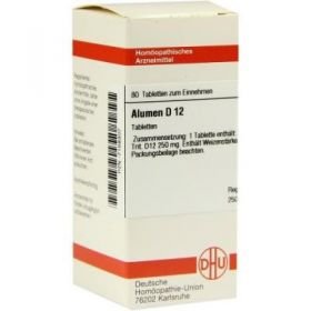 Alumen D 12 Tabletten (80 stk) – PZN 7158307 из Германии