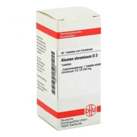 Alumen Chromic. D 3 Tabletten (80 stk) – PZN 7158342 из Германии