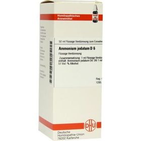Ammonium Jodatum D 6 Dilution (50 ml) – PZN 7454402 из Германии