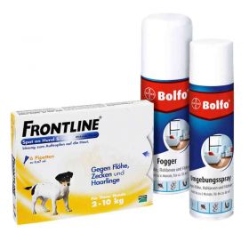 Anti-Floh Set für Hunde Frontline Spot on H 10 veterinär Lösung (1 stk) – PZN 8100140 из Германии