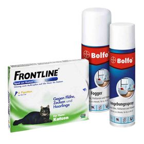 Anti-Floh Set für Katzen Frontline Spot on K veterinär Lösung (1 stk) – PZN 8100142 из Германии
