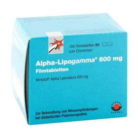 Alpha-Lipogamma 600mg (100 stk) – PZN 10109146 из Германии
