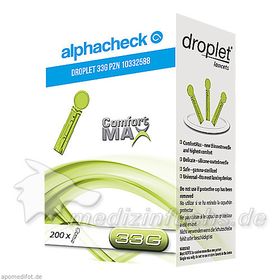alphacheck droplet Lanzetten 33g, 200 ST – PZN 10332588 из Германии