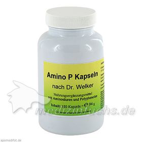 Amino P Kapseln nach Dr. Welker, 180 ST – PZN 1035093 из Германии