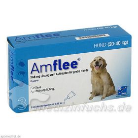 AMFLEE 268 mg Spot-on Lsg.f.gro, 3 ST – PZN 11099846 из Германии