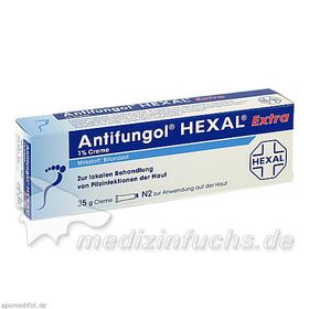 Antifungol HEXAL EXTRA 1% Creme, 35 G – PZN 1149365 из Германии