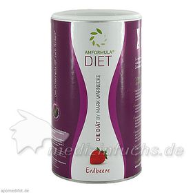 AMFORMULA DIET Erdbeere, 490 G – PZN 1340471 из Германии