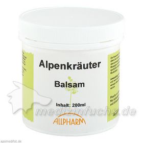 Alpenkraeuter Balsam, 200 ML – PZN 1800441 из Германии