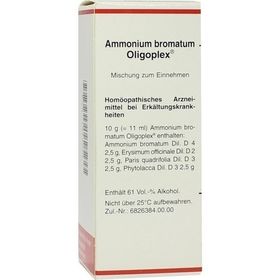 Ammonium bromat. Oligoplex, 50 ML – PZN 1812071 из Германии