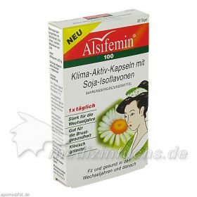 Alsifemin 100 Klima Aktiv m.Soja 1x1 Kapseln, 30 ST – PZN 1927650 из Германии