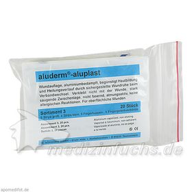 ALUDERM aluplast Pflastersort.3 elast., 1 ST – PZN 199160 из Германии
