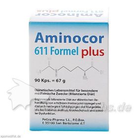 Aminocor 611 Formel plus, 90 ST – PZN 2163255 из Германии
