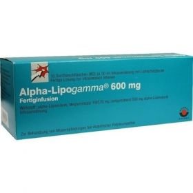 Alpha-Lipogamma 600mg Fertiginfusion, 10X50 ML – PZN 2225861 из Германии
