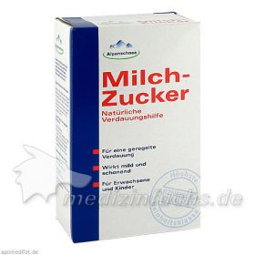 Alpenschnee Milchzucker, 500 G – PZN 2746086 из Германии