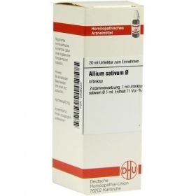 ALLIUM SATIVUM URT, 20 ML – PZN 2806233 из Германии