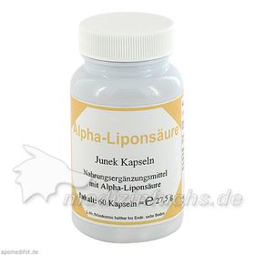 Alpha - Liponsäure Junek Kapseln, 60 ST – PZN 2886634 из Германии