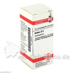 AMBRA D 4, 10 G – PZN 2892847 из Германии