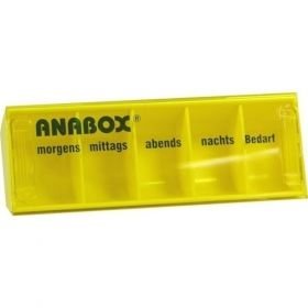 ANABOX-Tagesbox gelb, 1 ST – PZN 3029731 из Германии