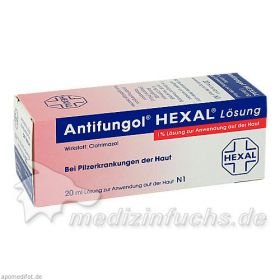 ANTIFUNGOL HEXAL Lösung, 20 ML – PZN 3221670 из Германии