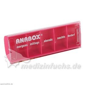 ANABOX-Tagesbox farbig-sortiert, 1 ST – PZN 3233609 из Германии