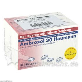 AMBROXOL 30 HEUMANN, 100 ST – PZN 3882130 из Германии