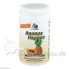 Ananas-Papaya-Kapseln, 60 ST – PZN 4116461 из Германии
