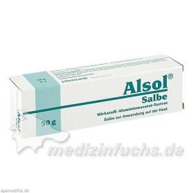 ALSOL Salbe, 50 G – PZN 4142688 из Германии