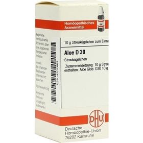 ALOE D30, 10 G – PZN 4202663 из Германии