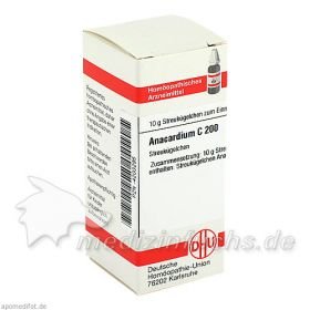 ANACARDIUM C200, 10 G – PZN 4203295 из Германии