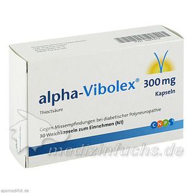 alpha Vibolex 300, 30 ST – PZN 4887879 из Германии