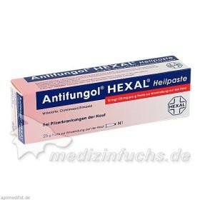 Antifungol HEXAL Heilpaste, 25 G – PZN 539302 из Германии