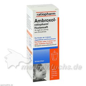 Ambroxol-ratiopharm Hustensaft, 100 ML – PZN 563105 из Германии