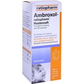 Ambroxol-ratiopharm Hustensaft, 250 ML – PZN 563111 из Германии