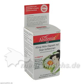 Alsifemin 100 Klima-Aktiv m. Soja 1x1 Kapseln, 90 ST – PZN 5969728 из Германии