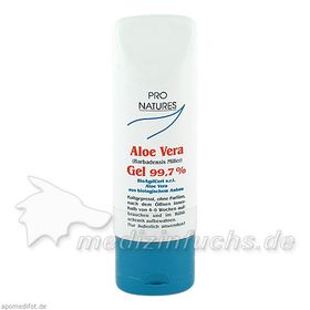 PRO NATURES ALOE VERA GEL 100% PUR, 100 ML – PZN 6159670 из Германии