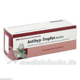 Antihyp Tropfen Schuck, 100 ML – PZN 6801244 из Германии
