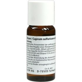 Allium / Cupr. sulf. comp., 50 ML – PZN 7004107 из Германии