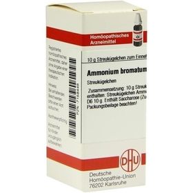 AMMONIUM BROMATUM D 6, 10 G – PZN 7158448 из Германии