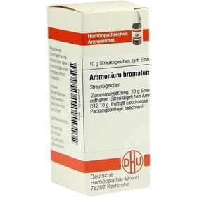 AMMONIUM BROMATUM D12, 10 G – PZN 7246017 из Германии