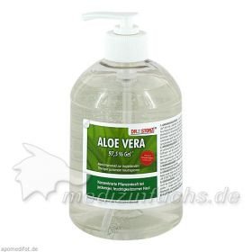 Aloe vera Gel 97.5%Intens-Hautkur Dr.Storz, 500 ML – PZN 7331160 из Германии