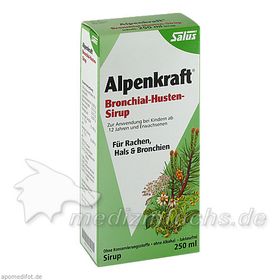 Alpenkraft Bronchial-Husten-Sirup Salus, 250 ML – PZN 7516497 из Германии