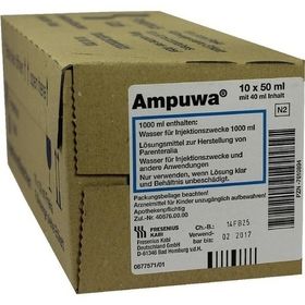 Ampuwa 50ml Frekafl.(mit 40ml Inhalt), 10X40 ML – PZN 7610894 из Германии
