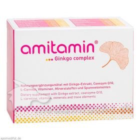 amitamin Ginkgo complex, 60 ST – PZN 7690367 из Германии