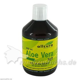 Aloe Vera Saft (Ganzblatt-Saft), 500 ML – PZN 820217 из Германии