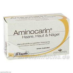 Aminocarin Kapseln, 120 ST – PZN 8747371 из Германии